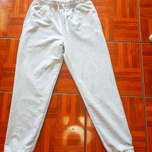 Grey puma sweat pants